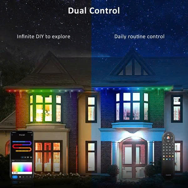 Smart Rainbow LED Outdoor Lights Pro