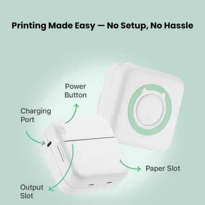PRINT GO™ - The Pocket Printer That Goes Everywhere