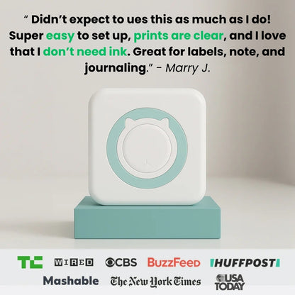 PRINT GO™ - The Pocket Printer That Goes Everywhere