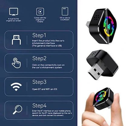 2026 AutoSync Pro Wireless CarPlay Adapter